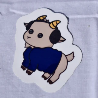 Goat in a Coat Sticker