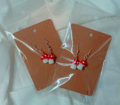 Mushroom Earrings