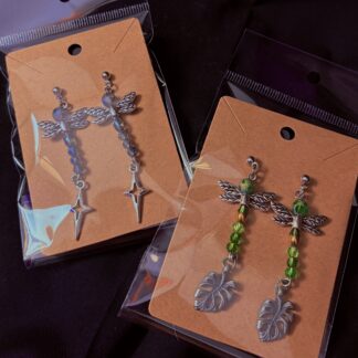 Dragonfly earrings