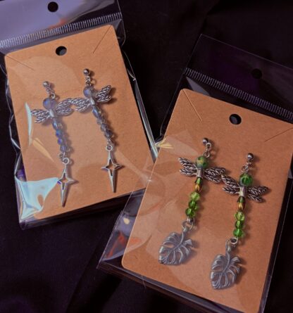 Dragonfly earrings