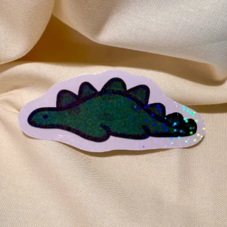 Dino Laying Down Sticker