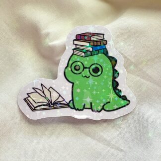 Reading Dino Sticker